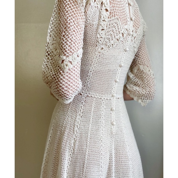 Vintage crochet dress - Picture 6 of 11